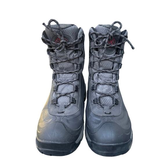 Columbia Omni Heat Techlite BM2745-030 Waterproof Hiking Boots Gray Men’s 11 EUC - Picture 2 of 7